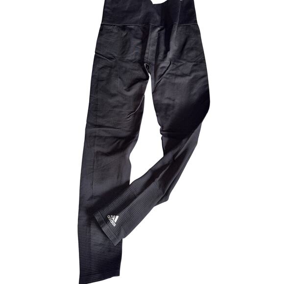 ADIDAS leggings black size M medium - Picture 1 of 4